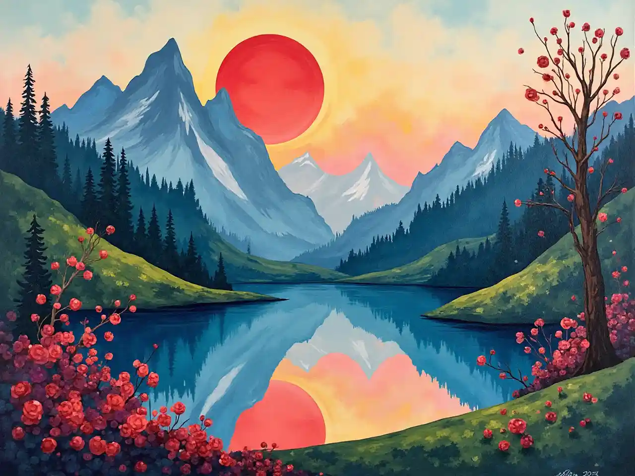 Cubism Mlima Maziwa Spring