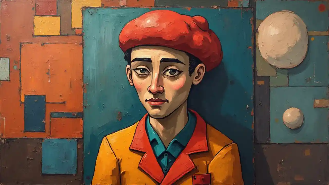 Autoportrait cubiste de Zeus