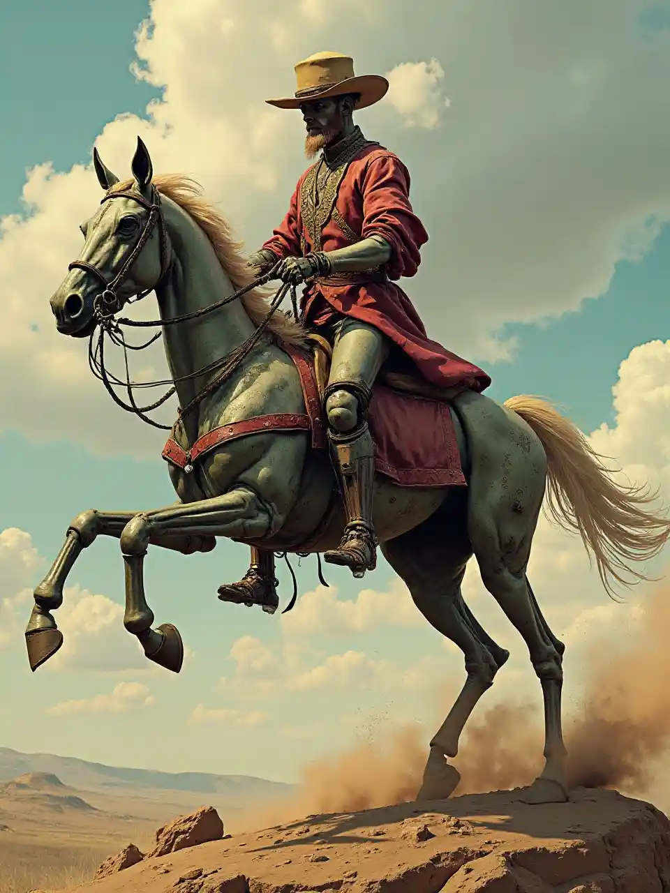 Robot Quixote Doré Sanaa