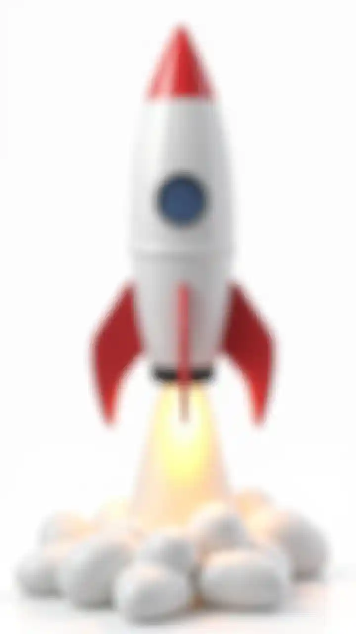 3 Dロケットレンダリング 