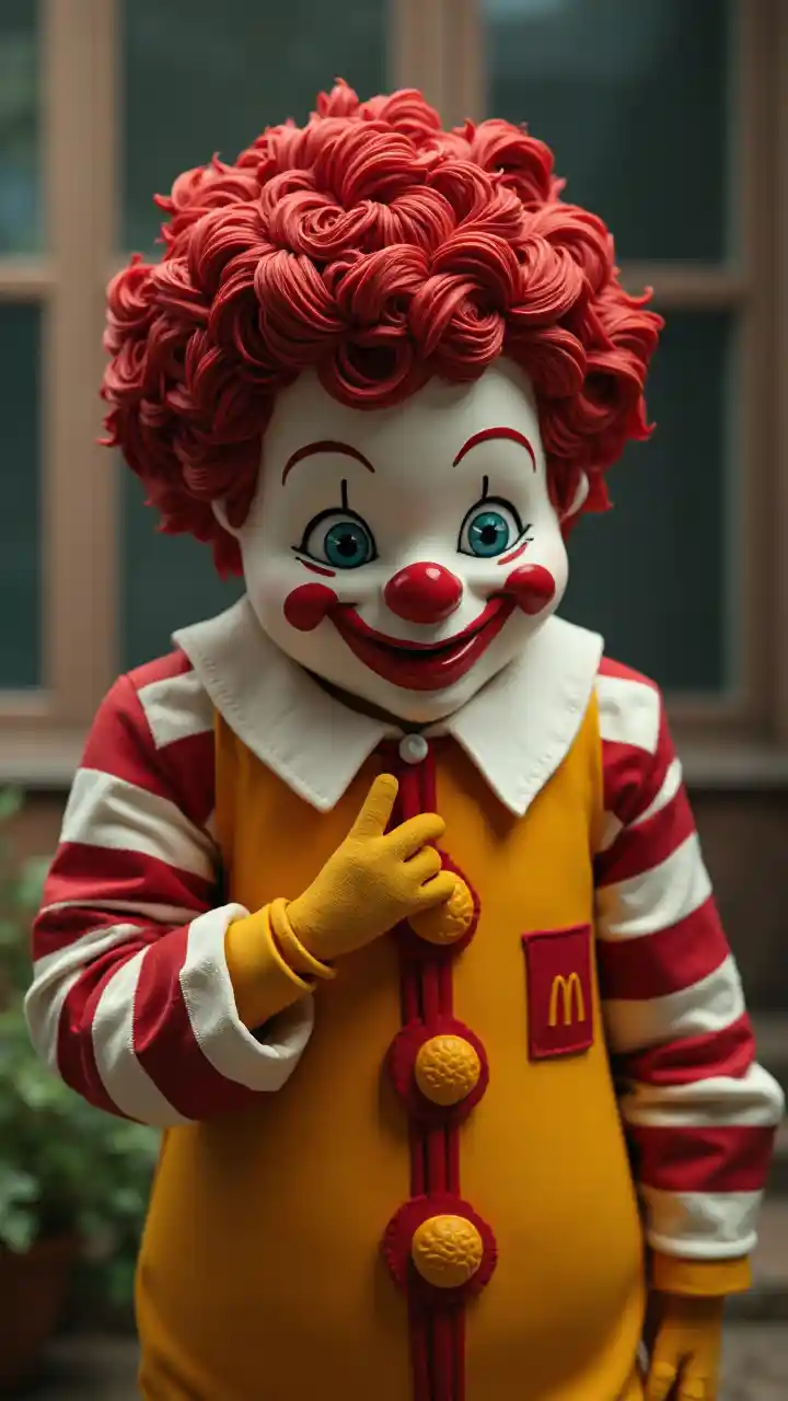 Ronald McDonald Sad