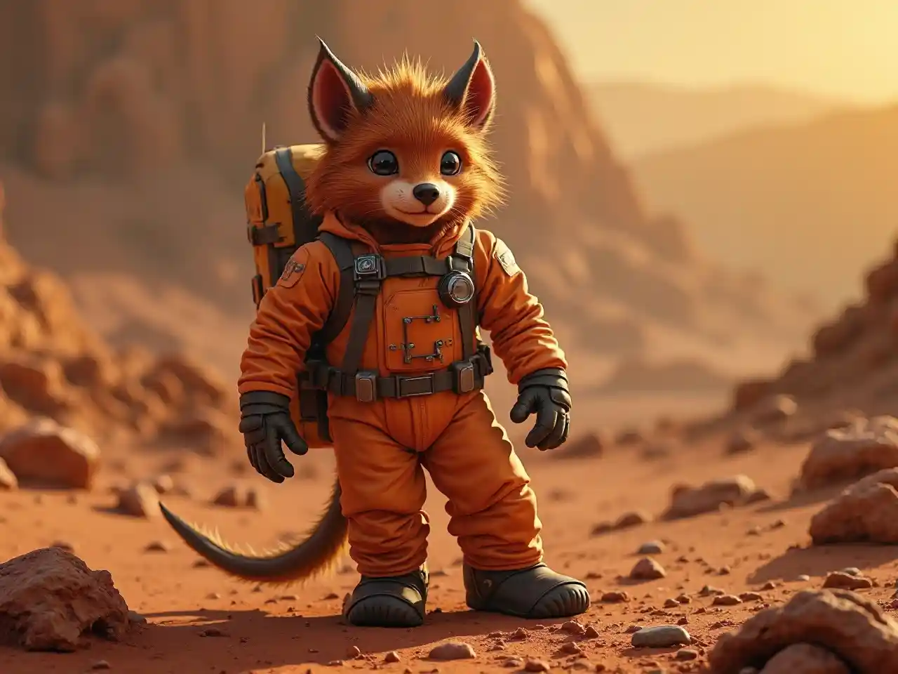 Mars Astronaut Teufel