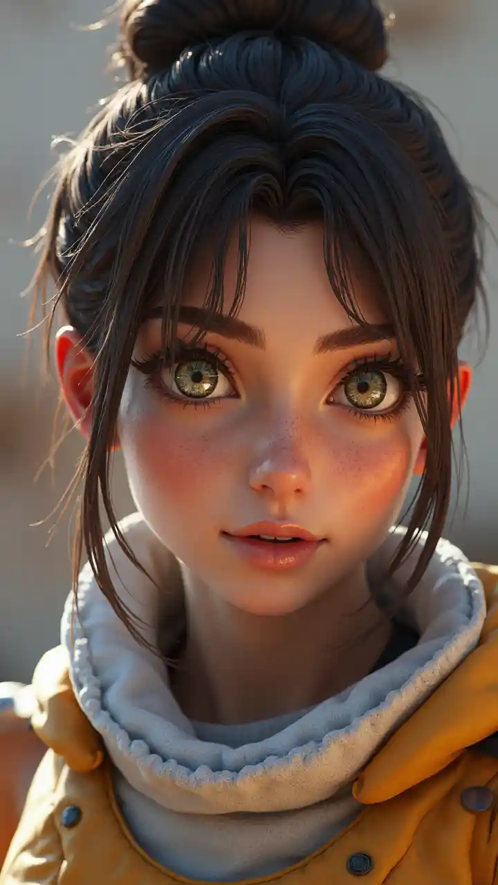 ਓਵਰਵਾਚ ਟਰੇਸਰ ਰੀਅਲਿਸਟਿਕ ਪੋਰਟਰੇਟ