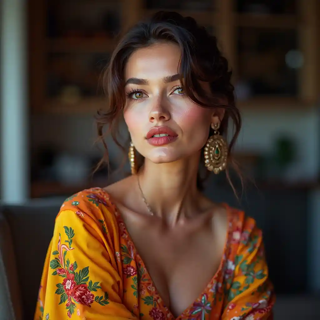 Qamar Shoukat Mtindo wa Picha