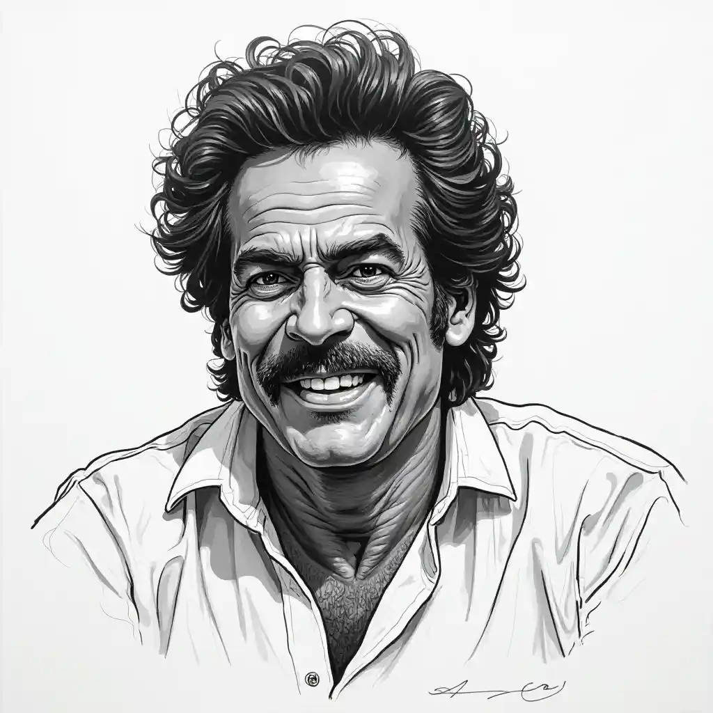 Rajinikanth Sketch Art