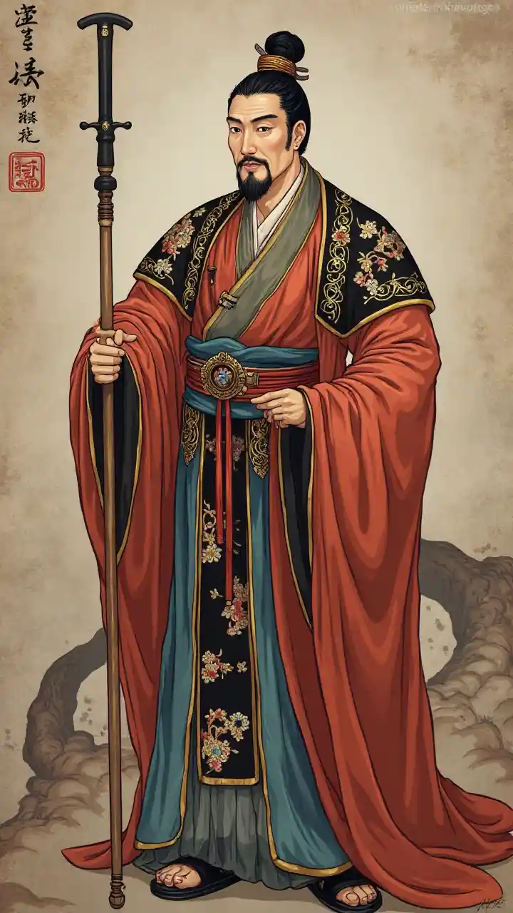 Imagen de retrato de Xunzi