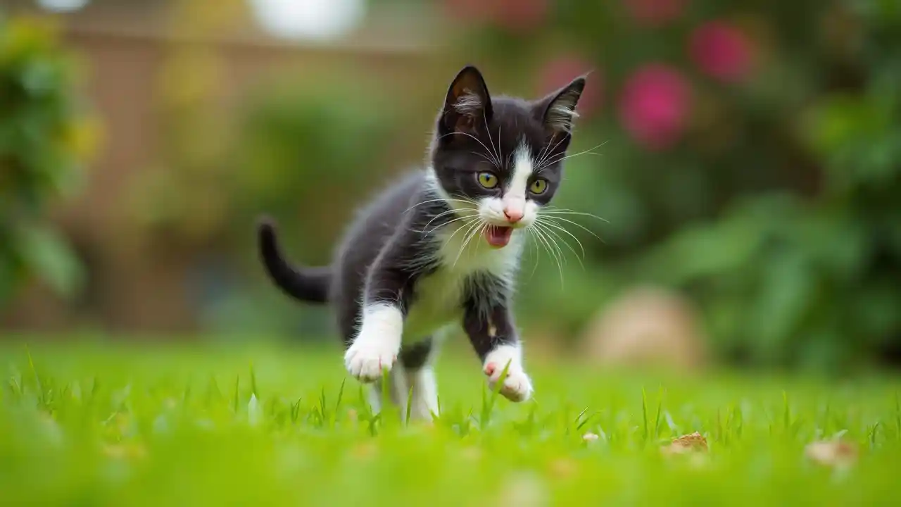 Kitten Garden Jump