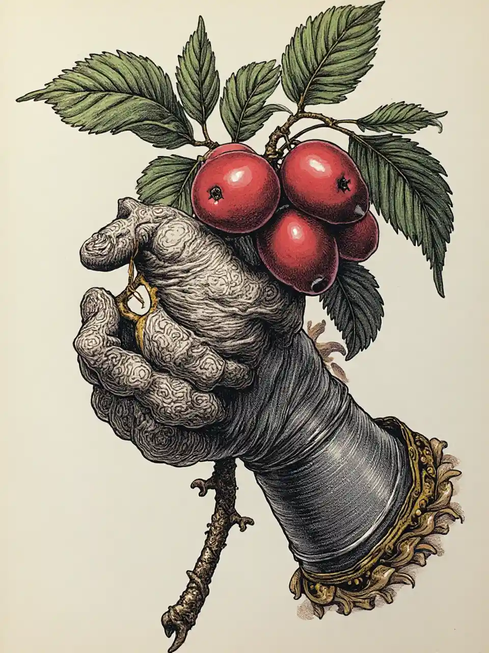 Mchoro wa Tawi la Plum