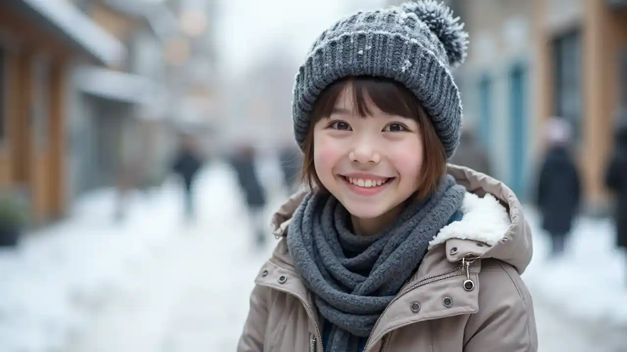 Msichana Mjapani Anayecheka