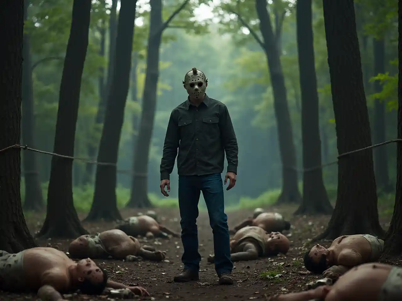 Vrijdag Jason Horror Forest 4K