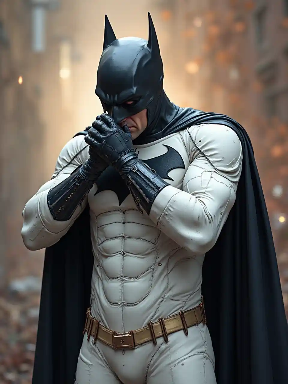 Batman White Suit