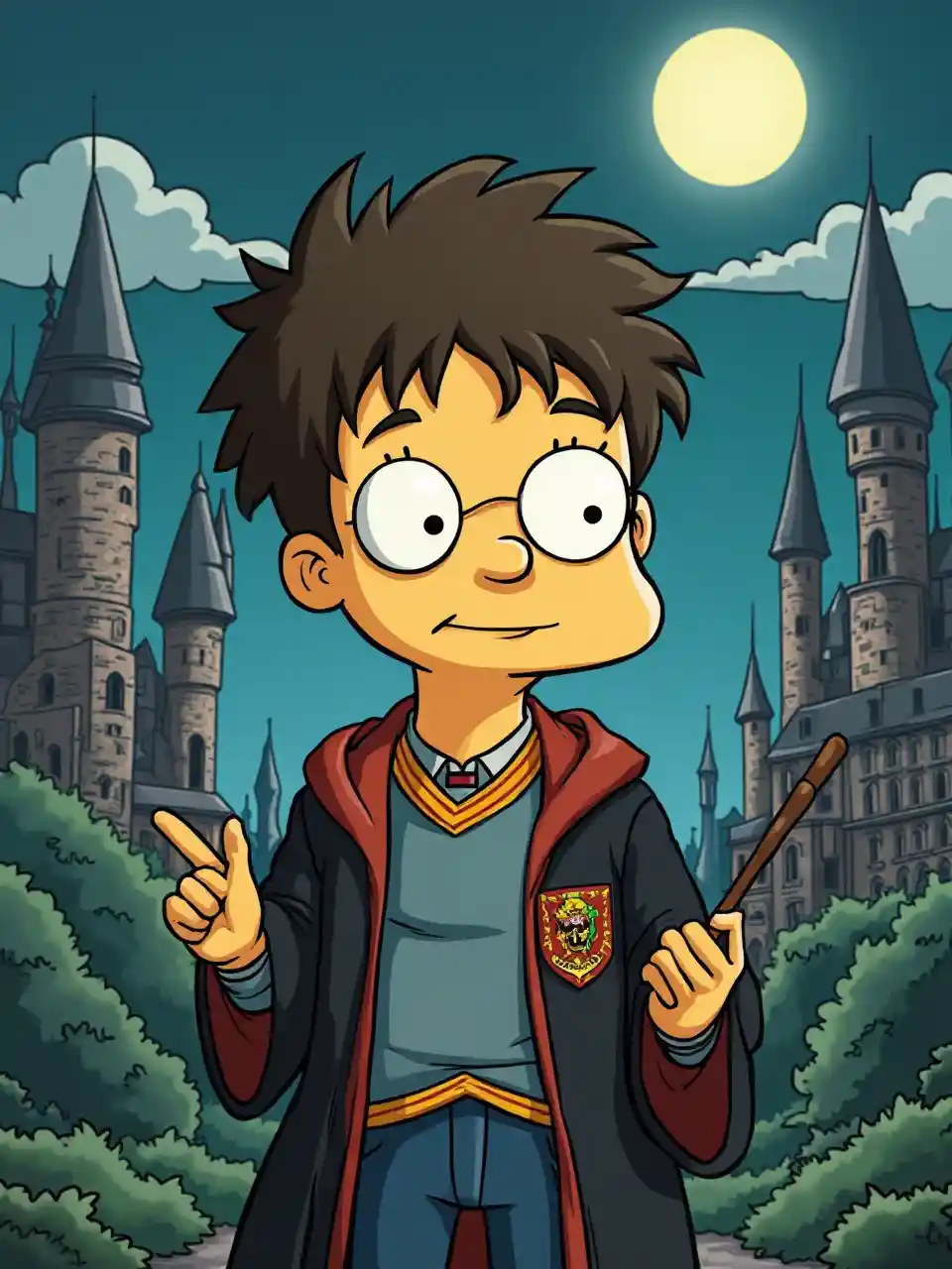 Harry Potter Simpsons Sanaa