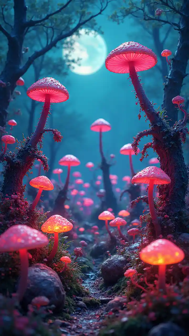Surreal Alien Nature Dreamscape