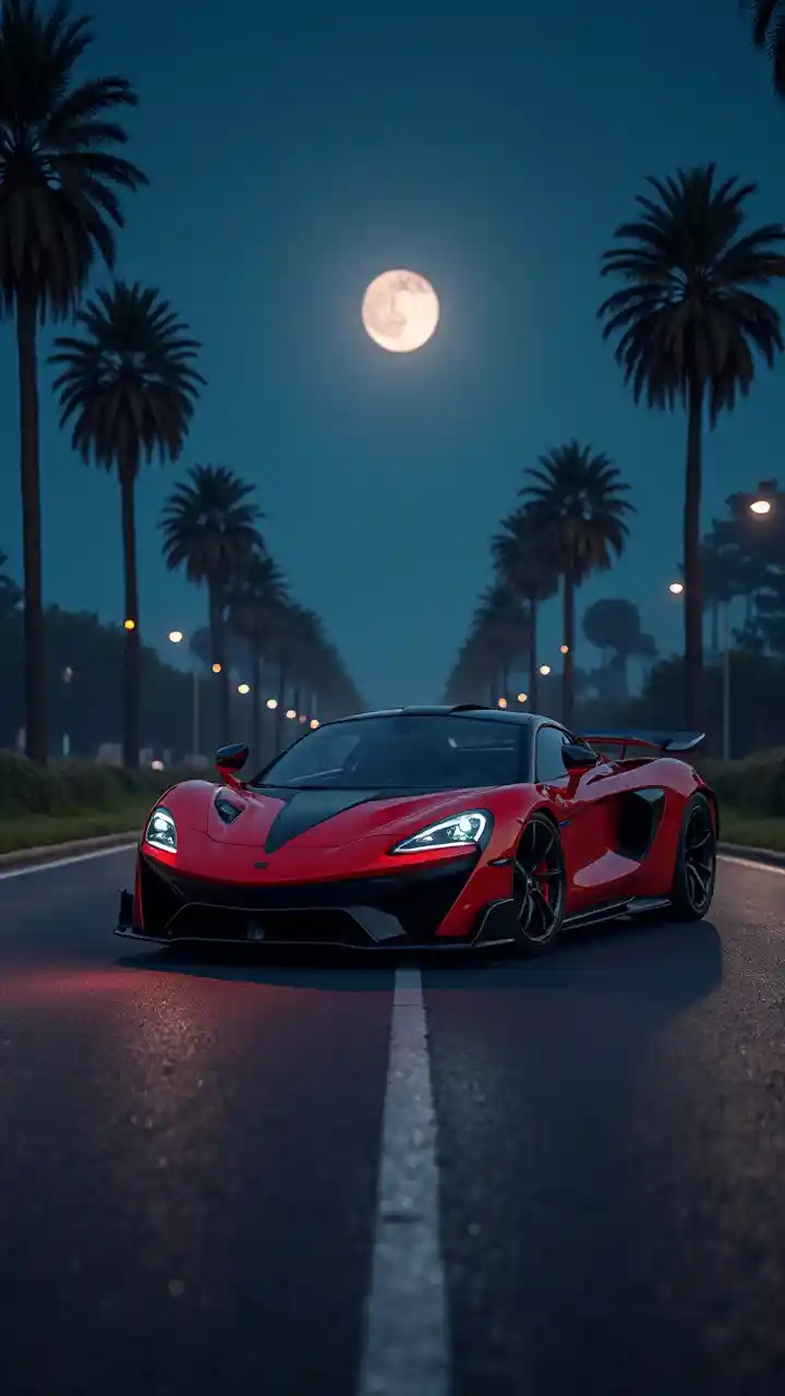 คืนรถยนต์แดง