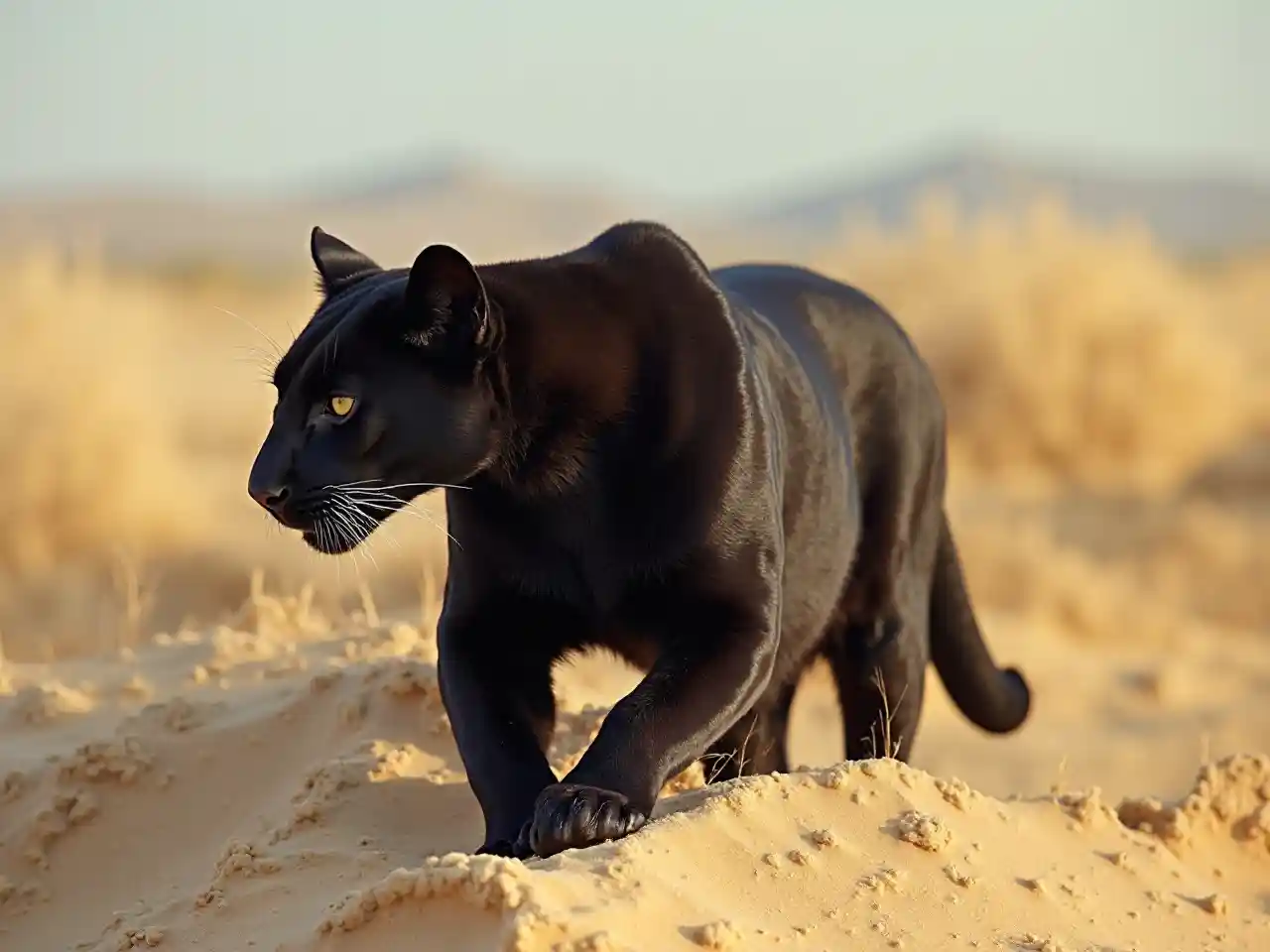 Panther Katika Milima