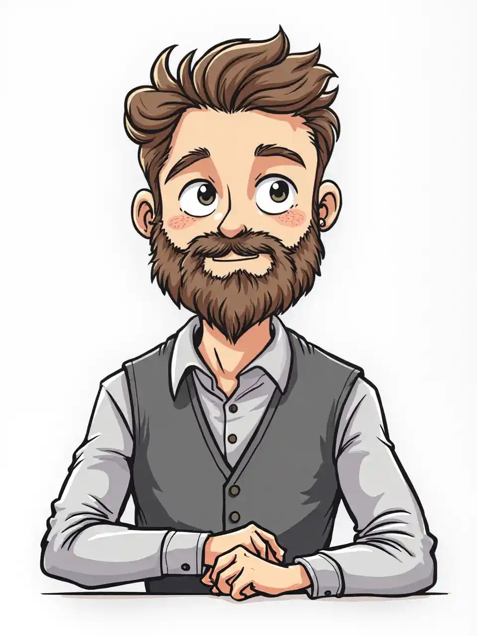 Mfanya-Maamuzi Mwenye Nguo za Ndege