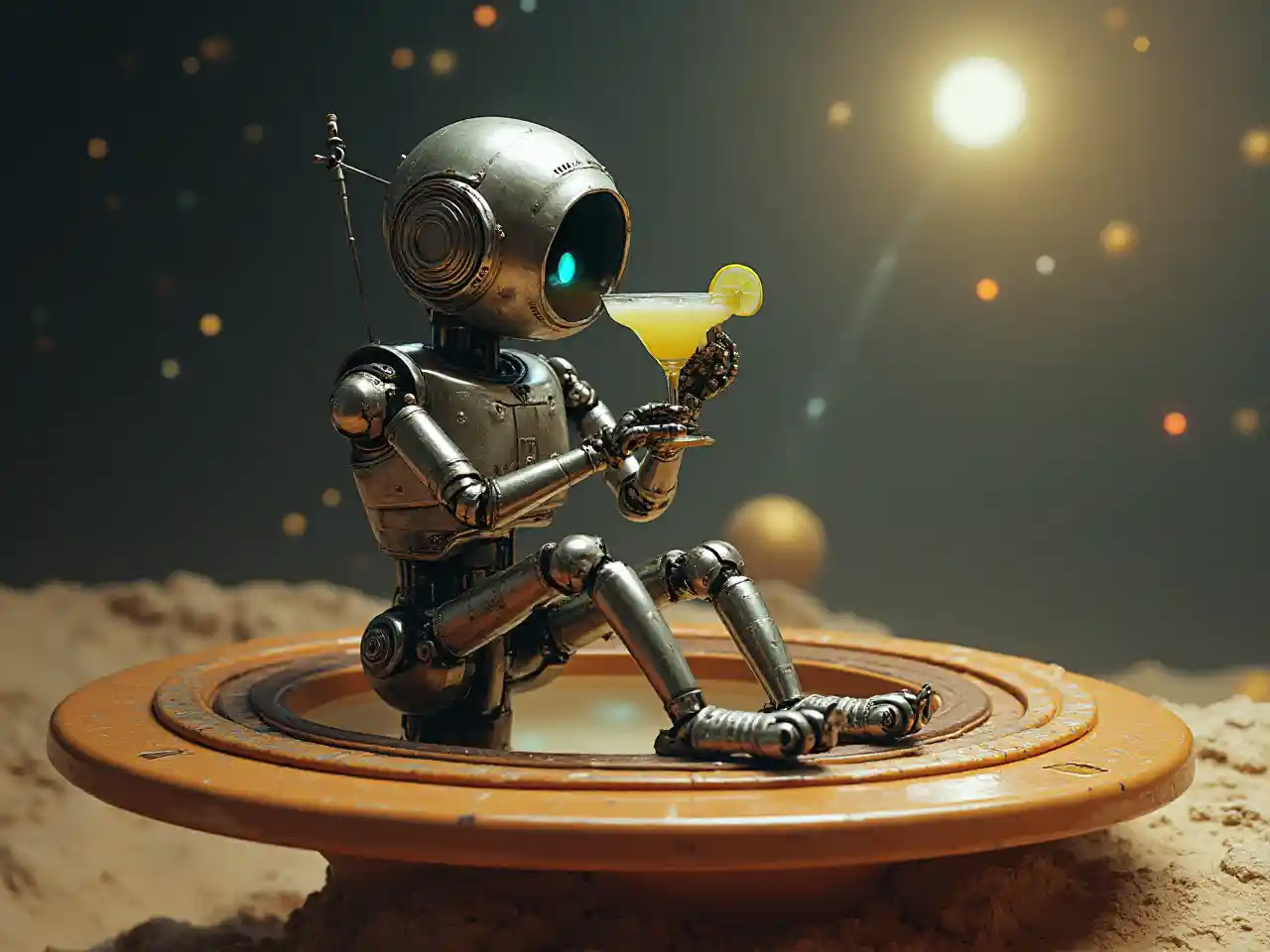 Robot Saturn Margarita