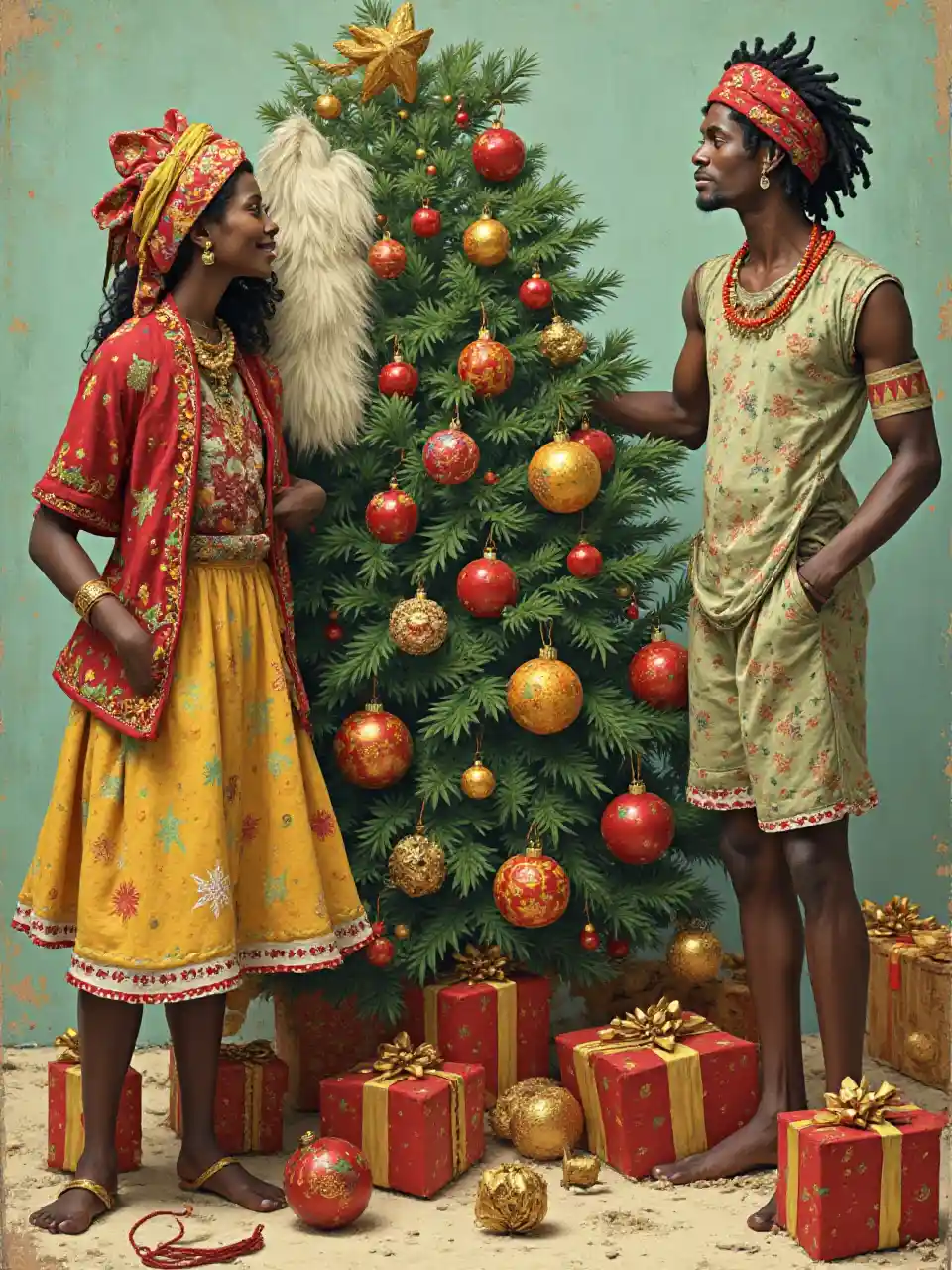 Il tema africano del Natale