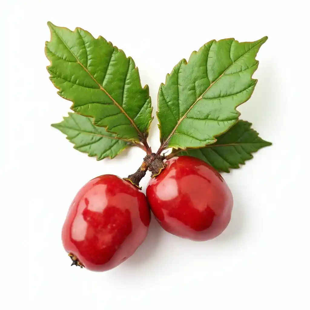 Majani ya Berry Nyekundu Yamejitenga