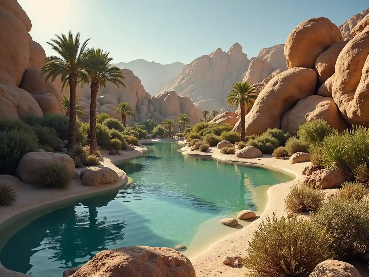 Maajabu ya Oasis ya Jangwa