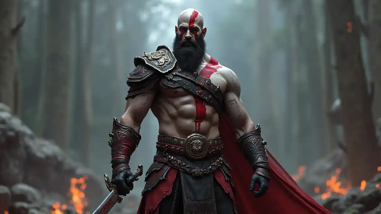 Kratos Real Life Look