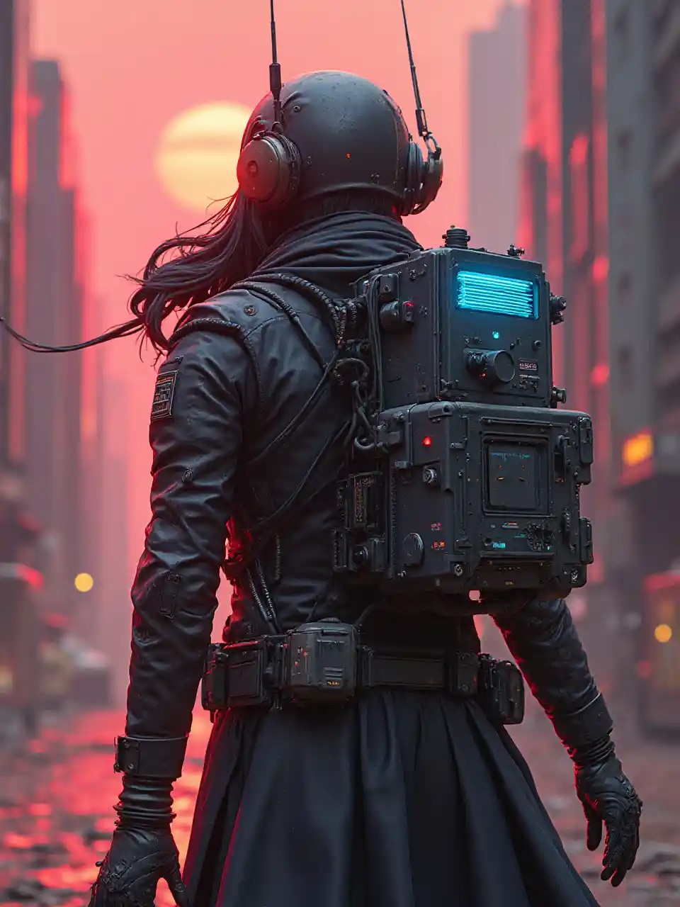 Cyberpunk Jetpack Tech Specs