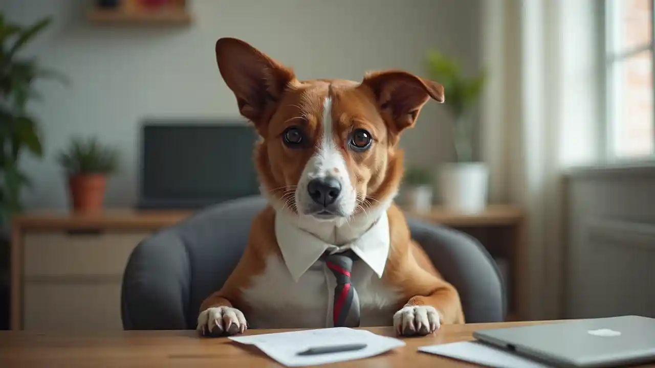 Деловая собака