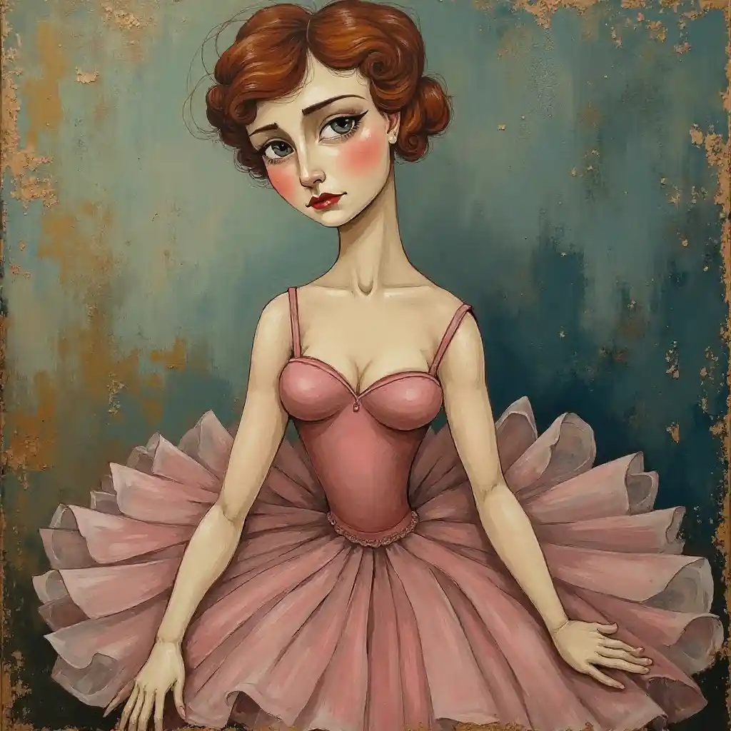 Картина балерины