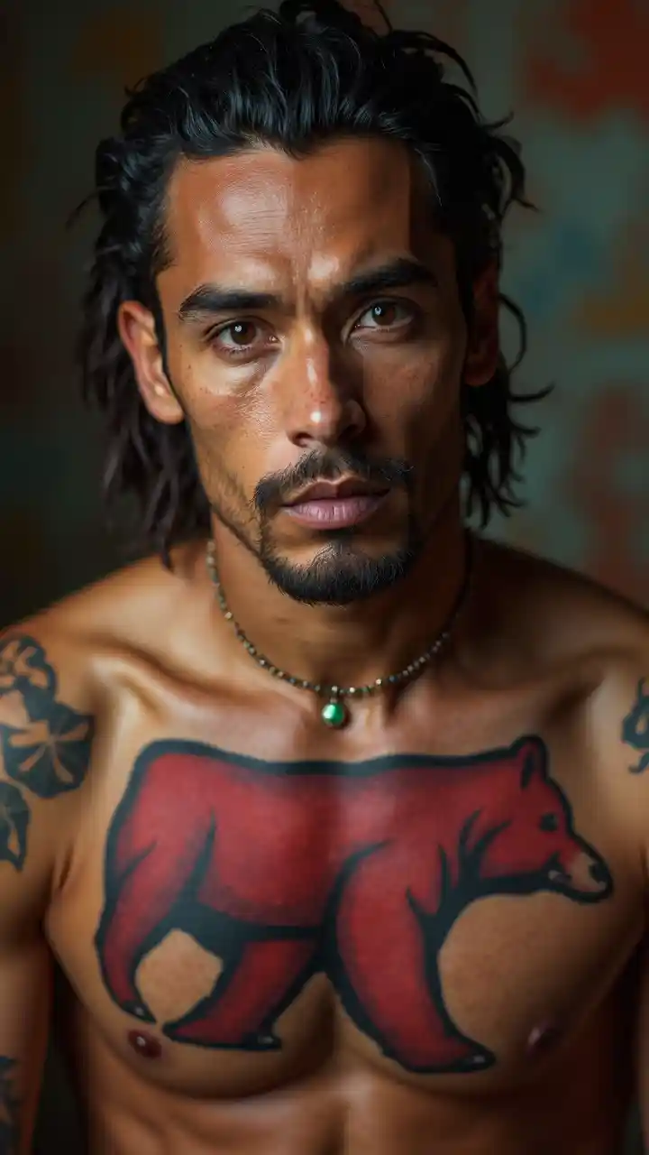 Portrait Indigenous Gang