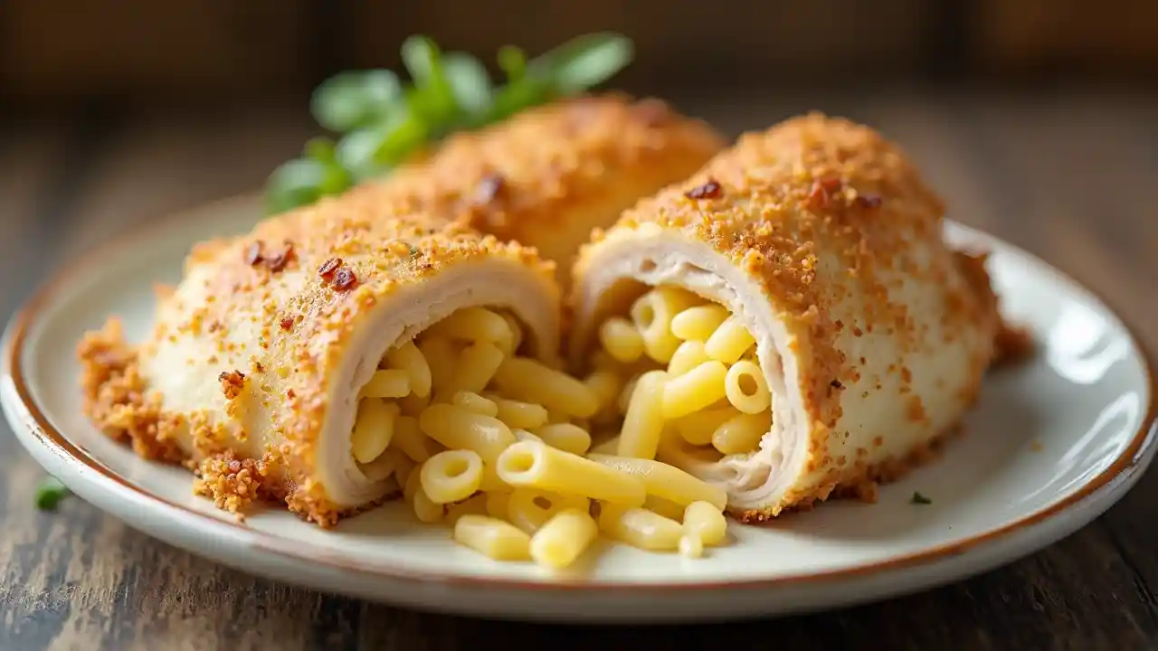 نودلز اللحم المحشي