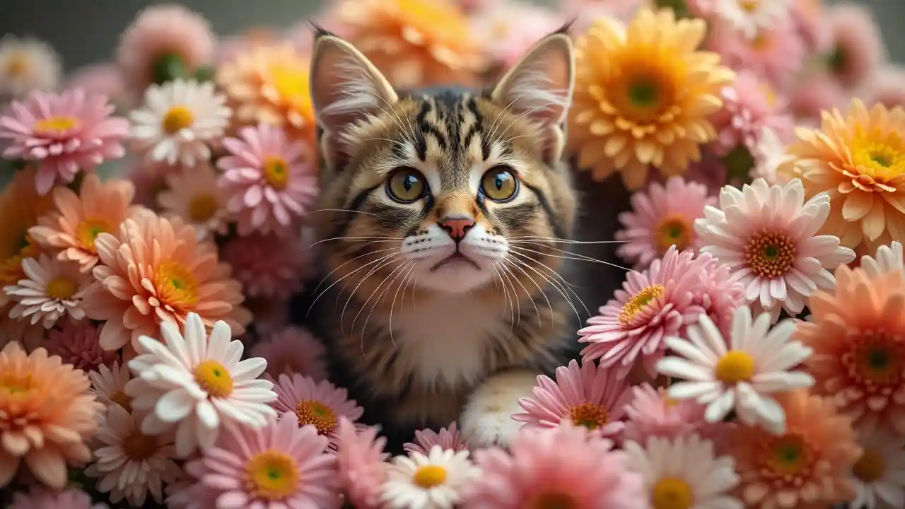 Mnyama Katika Sanaa ya Kuweka Maua