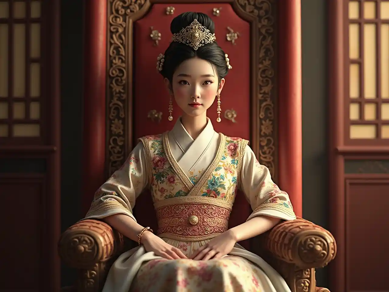 Prinzessinnenthron Szene