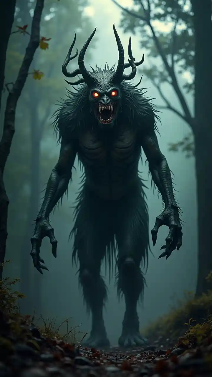 Wendigo, Kiumbe wa Kutisha