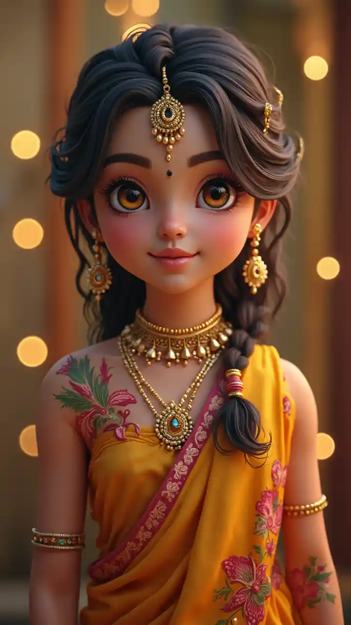 Традиционные украшения Холи