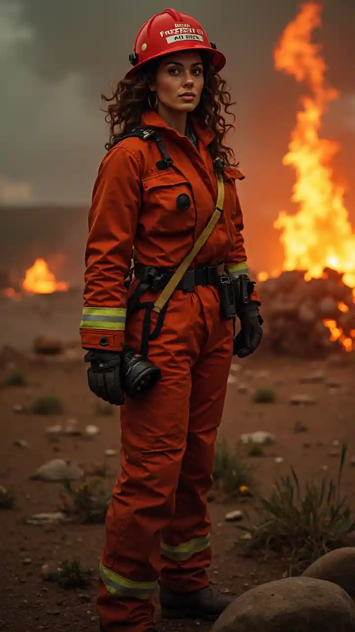 जेसिका अल्बा अग्निशामक