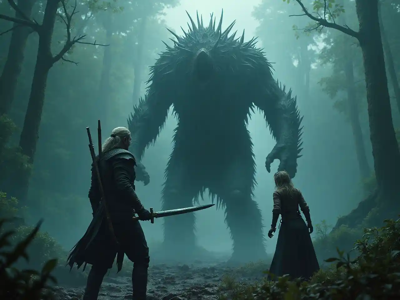 Witcher Swamp Demon Kupambana 