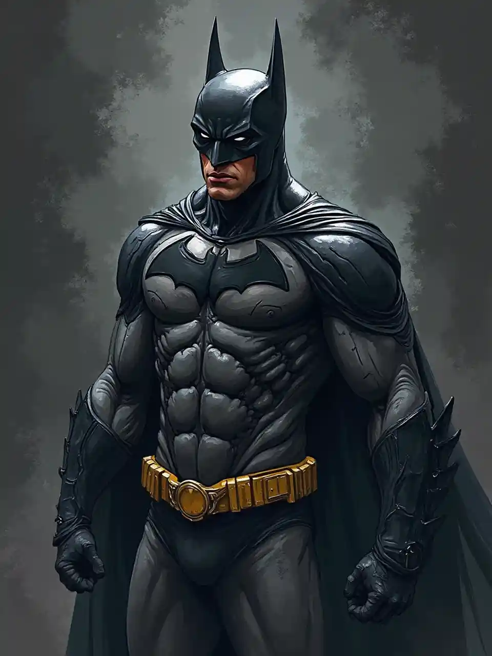 Batman Dynamic Illustration