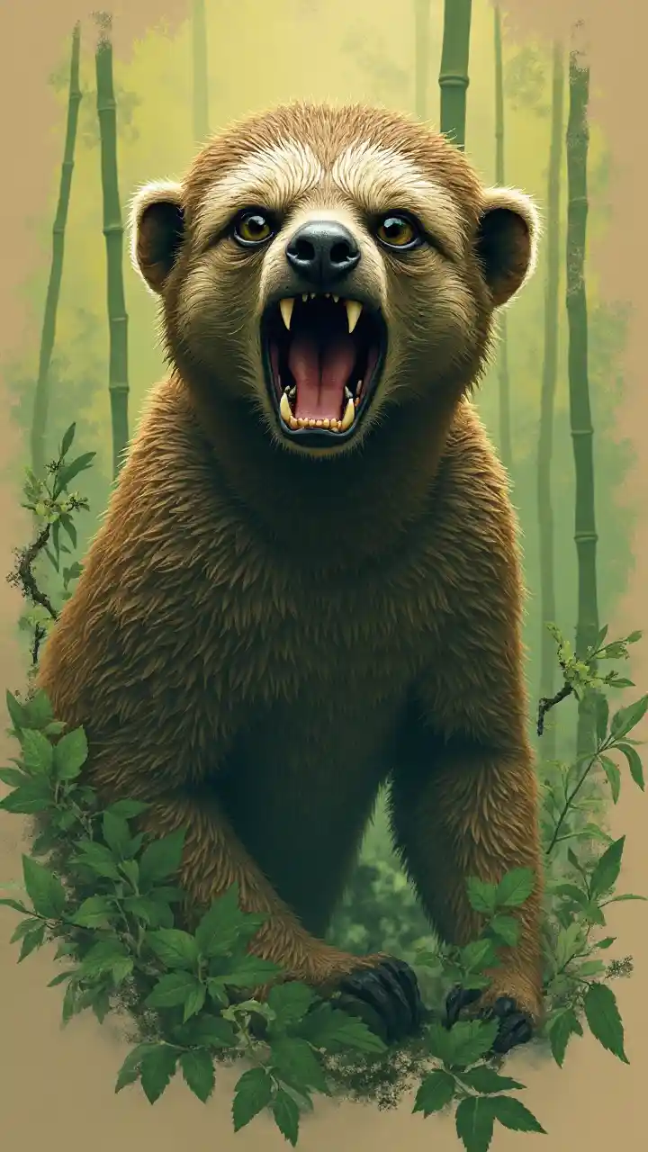 Sloth Digital Art Zbrush