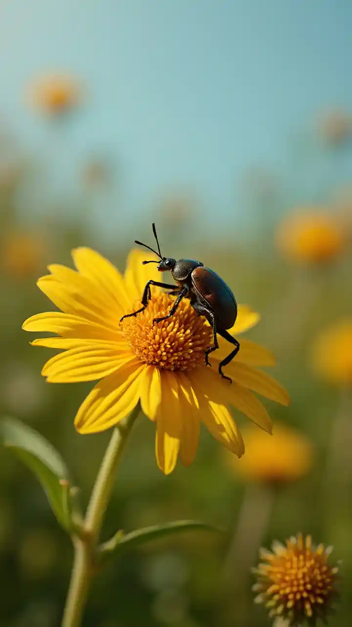 Shamba la Maua ya Mbawakawa