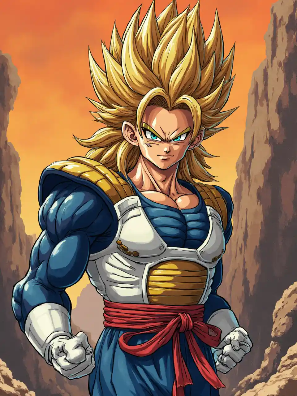 Anime ya Vegeta Saiyan