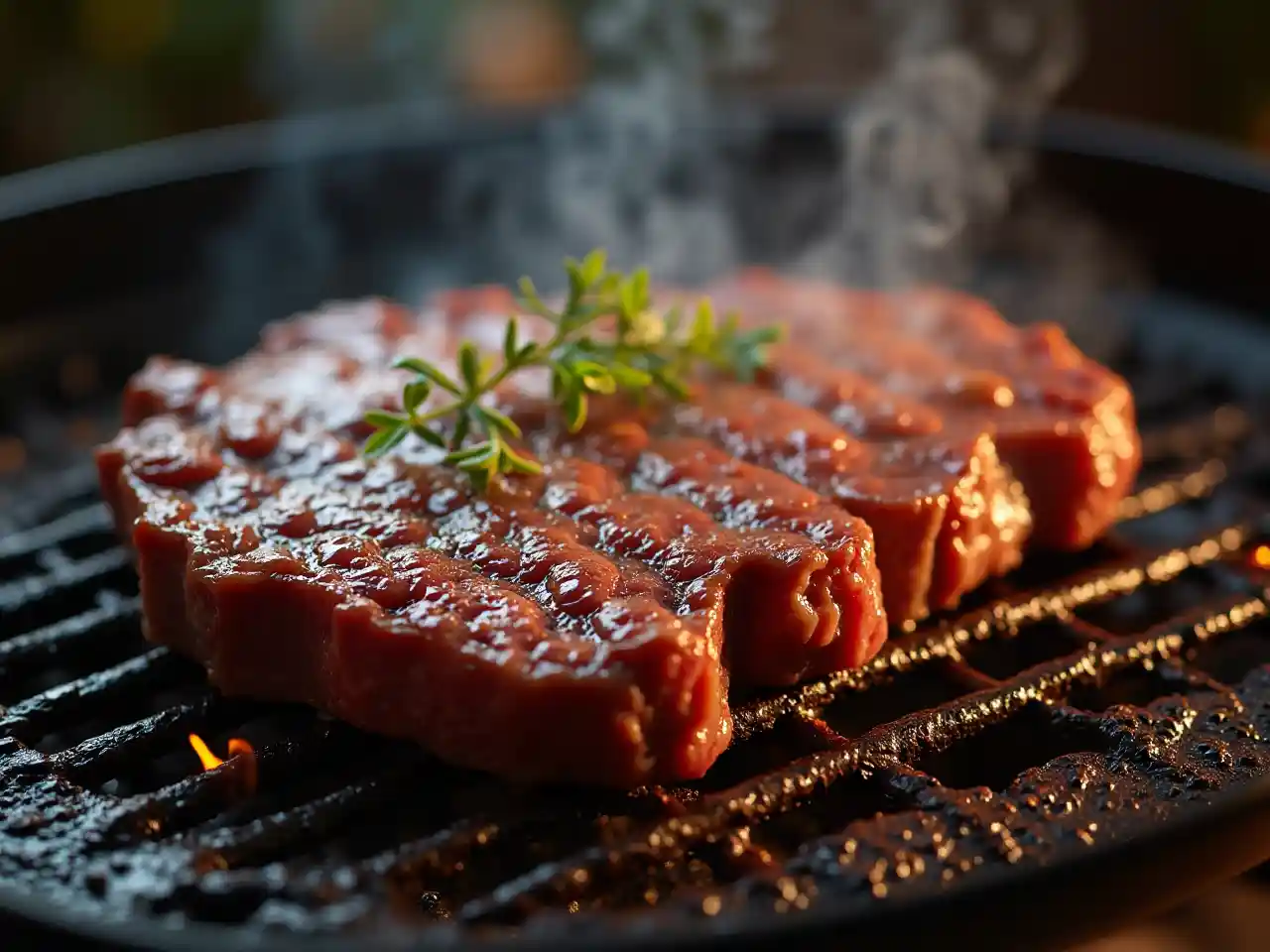 Grilled Beef Steak Appetizing