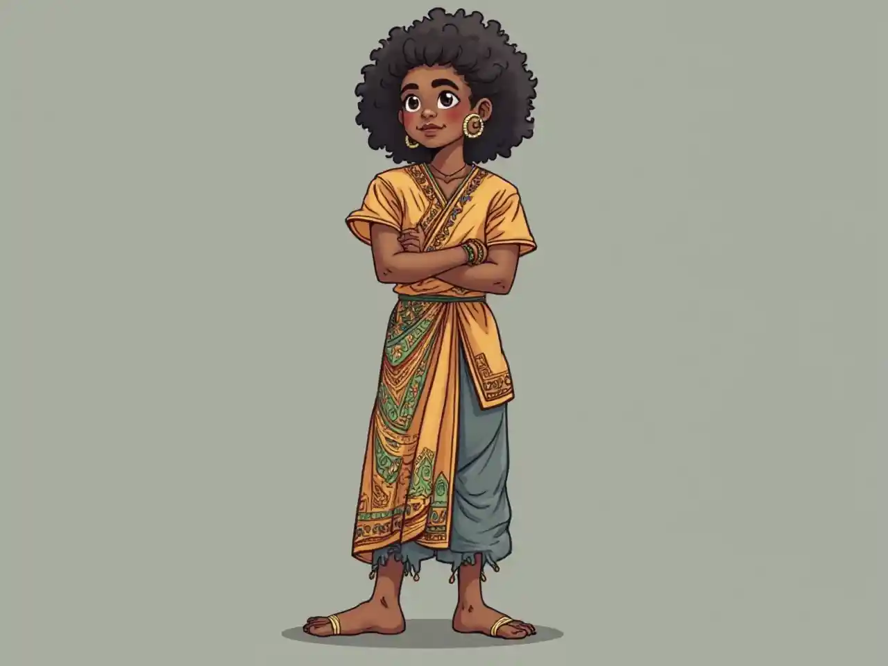 Afrikaanse manga personages