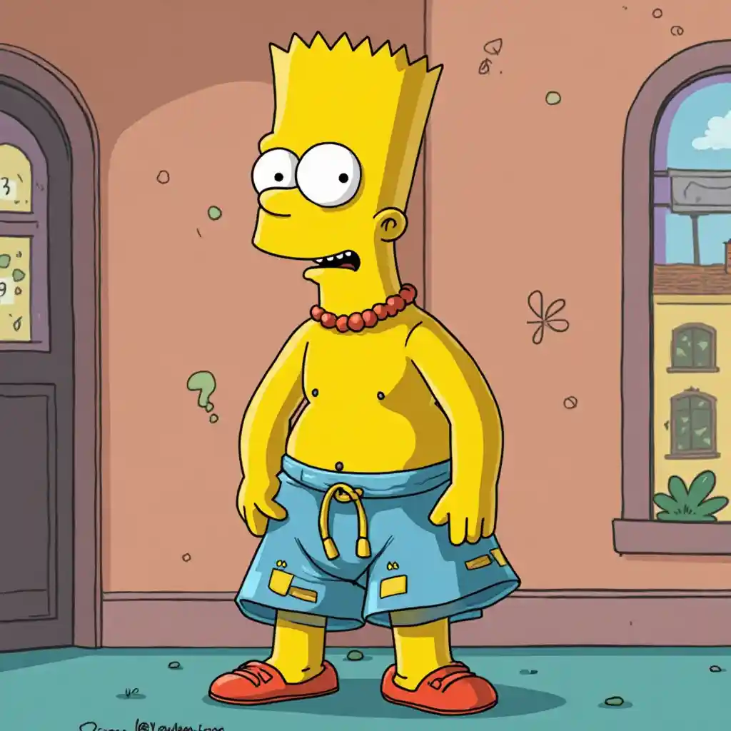 Bart Simpson Pants
