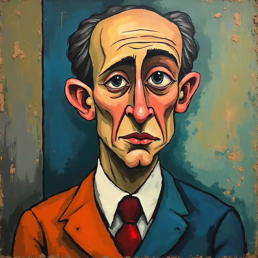 Picasso Cubist Self Portrait