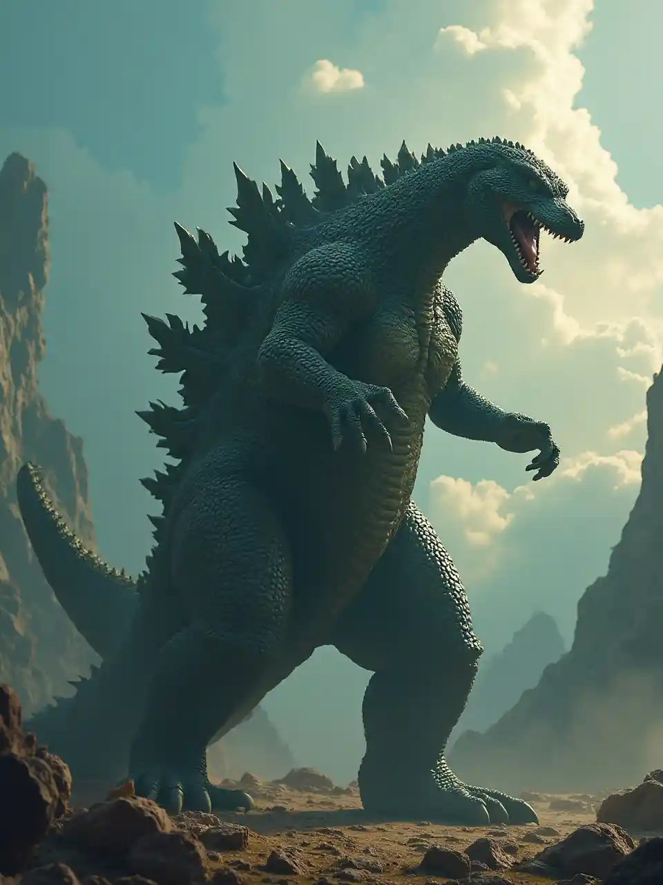 โกดซิลล่า VS เรปติลัส