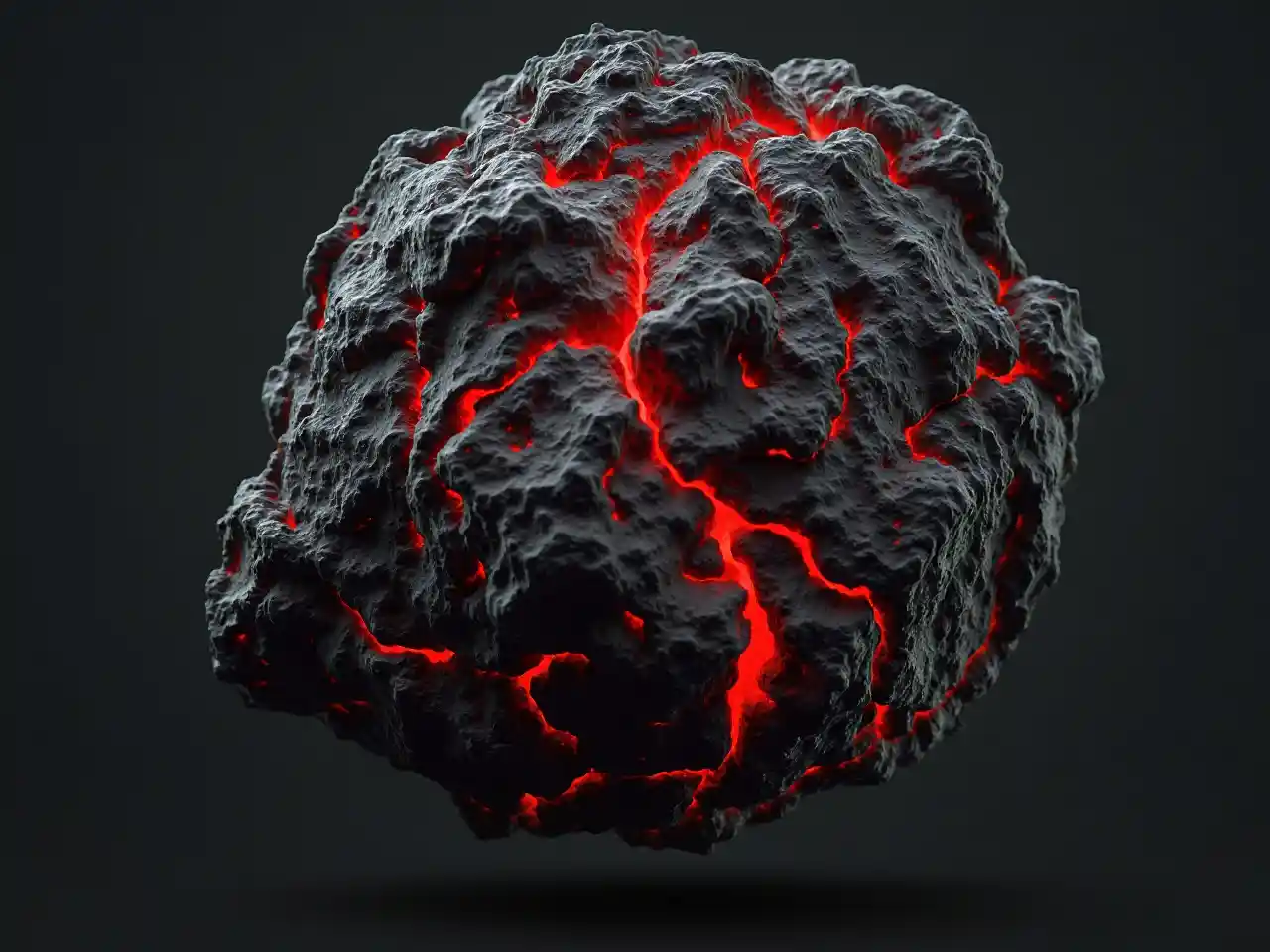 3D giza Lava Rock texture