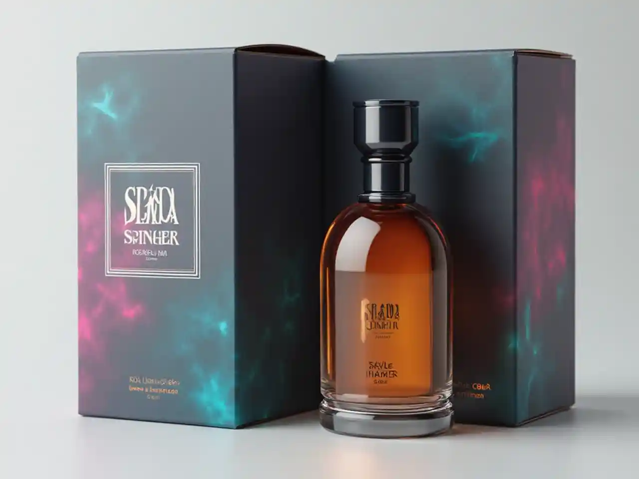 Chupa ya Kioo ya Vikolezo vya Kifahari