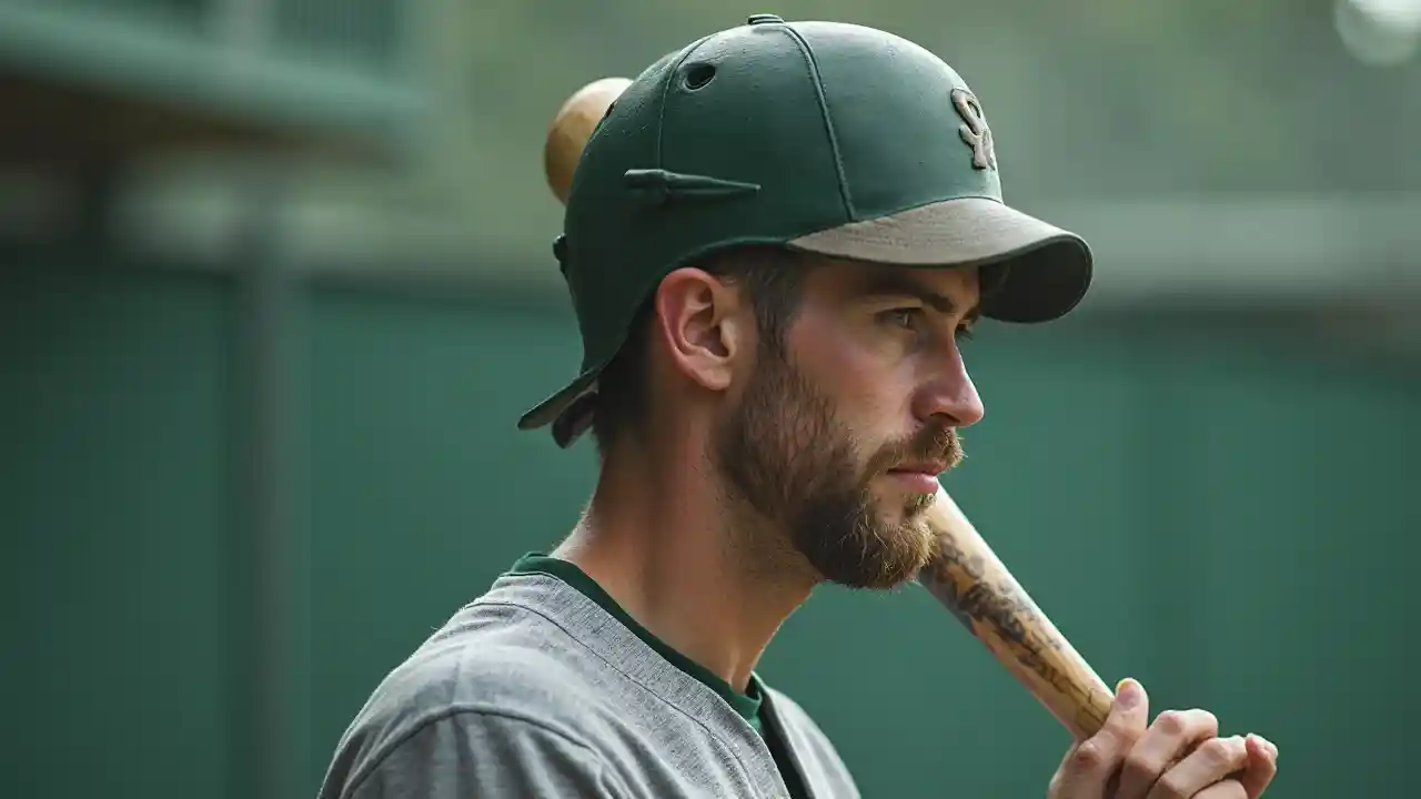 Barba grigia Sfondo colorato