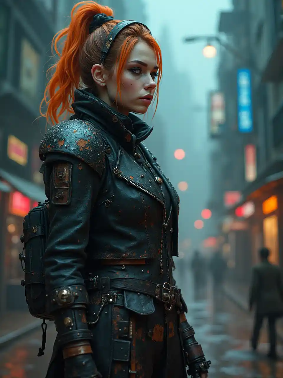 Steampunk Cyberpunk Bristle