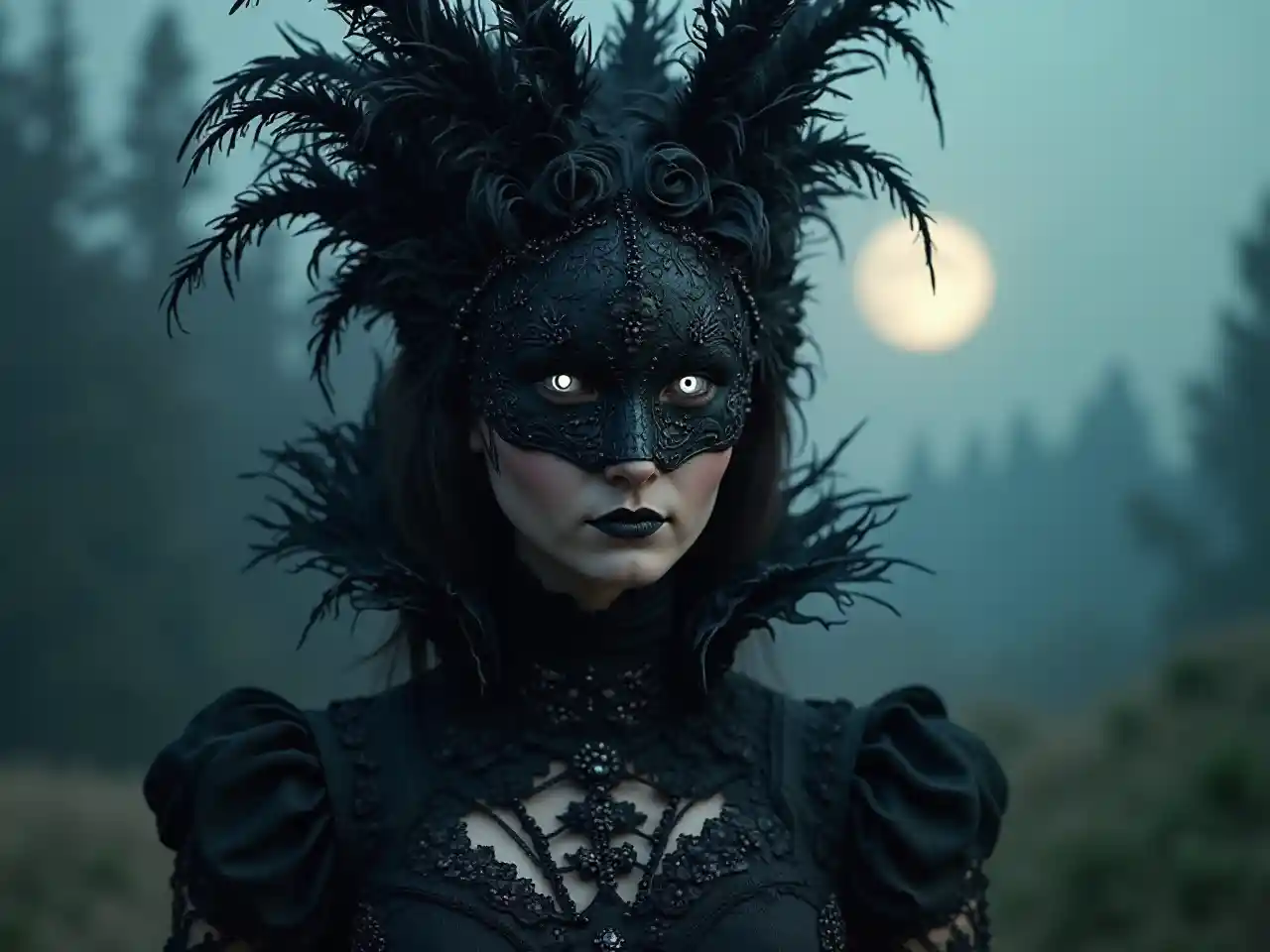 Gothic Mask Sanaa ya Dijiti